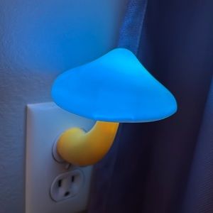 It is a light up mushroom it changes colors